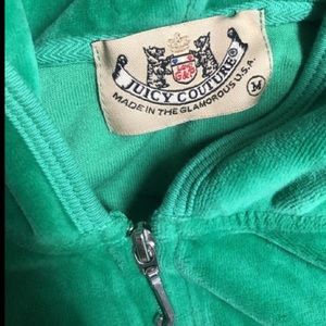 Vintage Juicy Couture zip up sweater